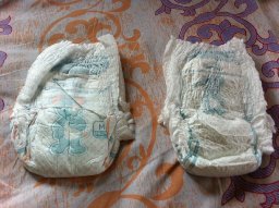Difference between a real and fake pampers pants